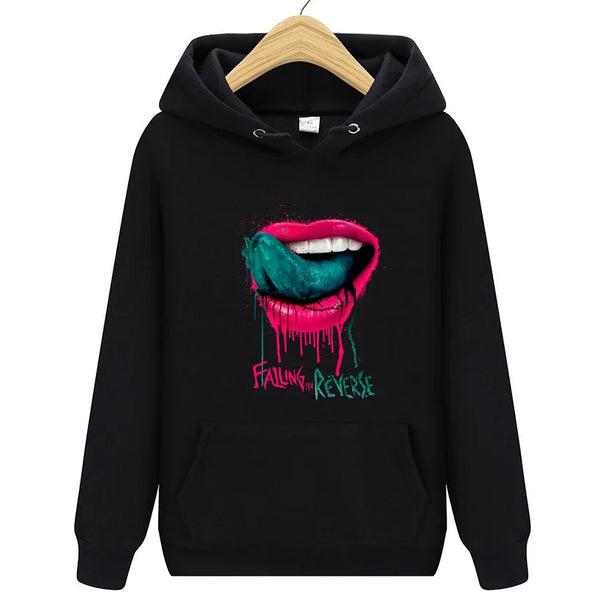 Failing In Reverse New Autumn Fashion Hoody Graphic Printed Men's Hoodies Sweatshirts Plus Fleece Pullover Hip Hop Streetwear