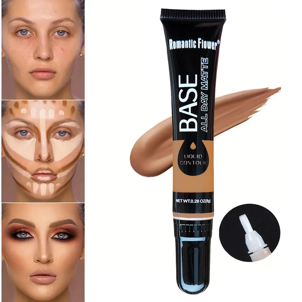 6-color concealer, lightweight, full coverage, long-lasting, concealer, correcting, brightening dark circles, eye and face conce