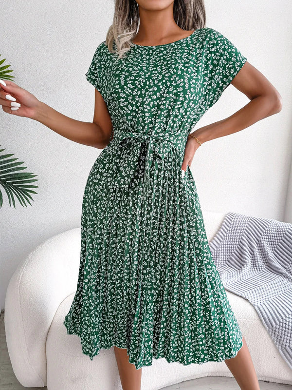 Women Spring Summer Short  Long Dress