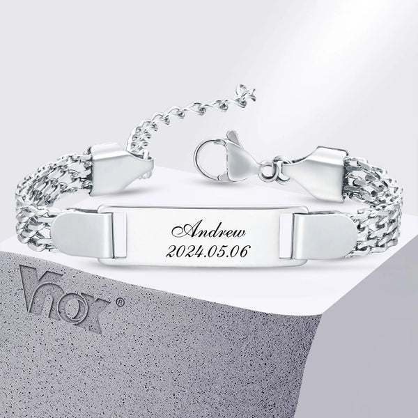 Steel Bracelets for Girls Boys