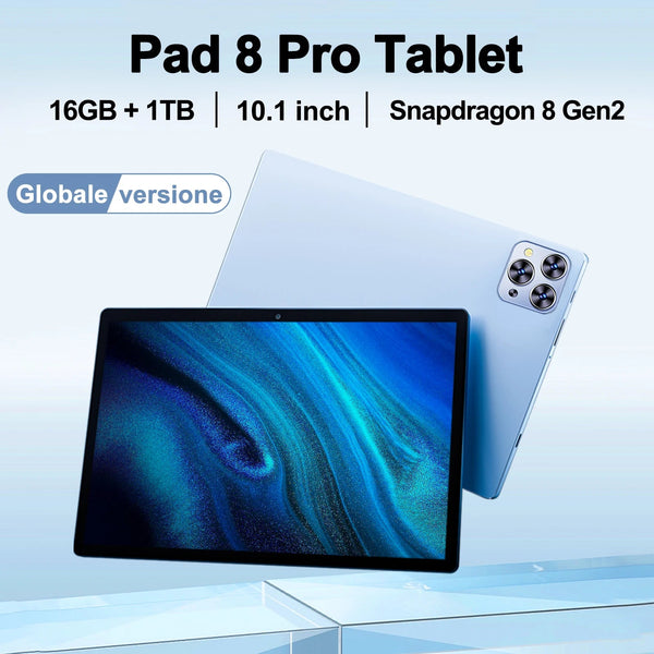 Original Tablet Pad 8 Pro 10.1 inch Android 13.0 10000mAh 16GB+1TB  Xioami  Global version Snapdragon 8 Gen2  Dual SIM WIFI