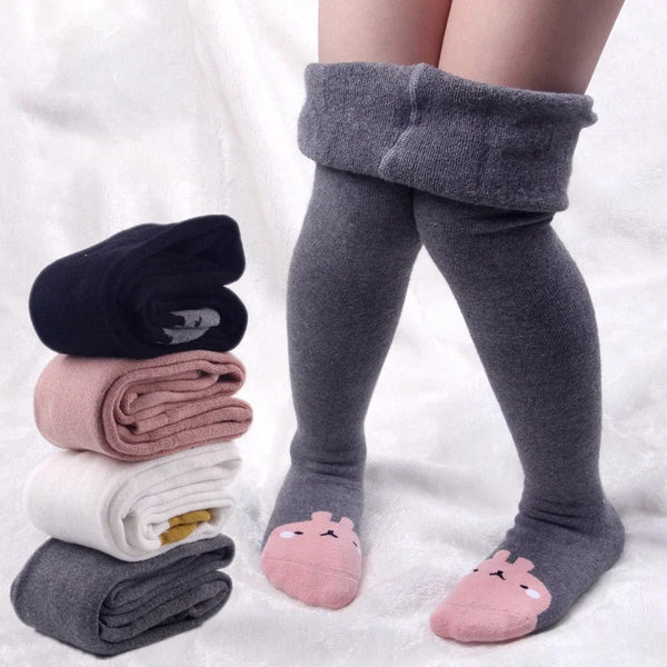 0-7T Tights Baby Winter Warm Child