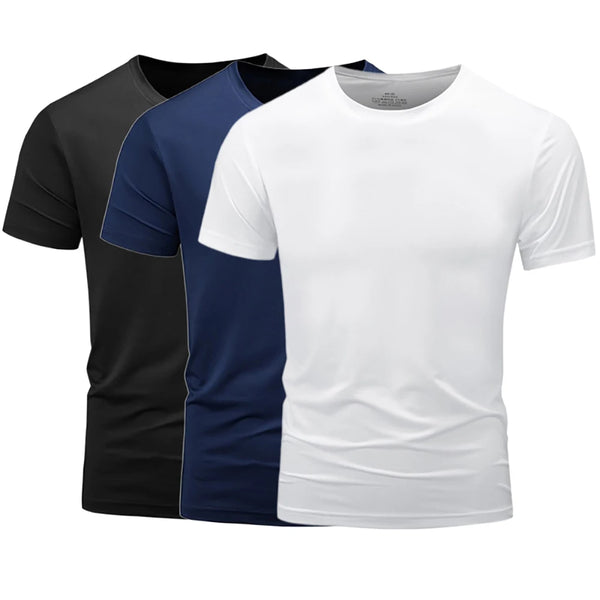 Men  Cotton T-Shirt Summer Men