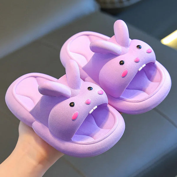 Children's slippers non-slip boys and girls indoor bath soft bottom cute children sandals