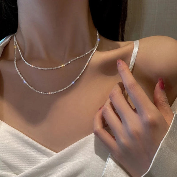 Necklace For Women Clavicle  Jewelry Party Birthday Gift