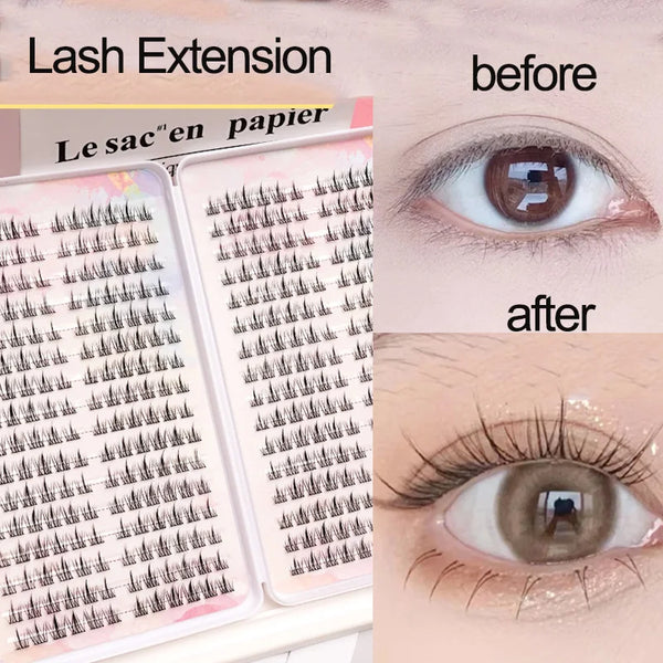 DIV Makeup 32 Rows Lash Cluster Eyelash Book False Eyelashes Extension