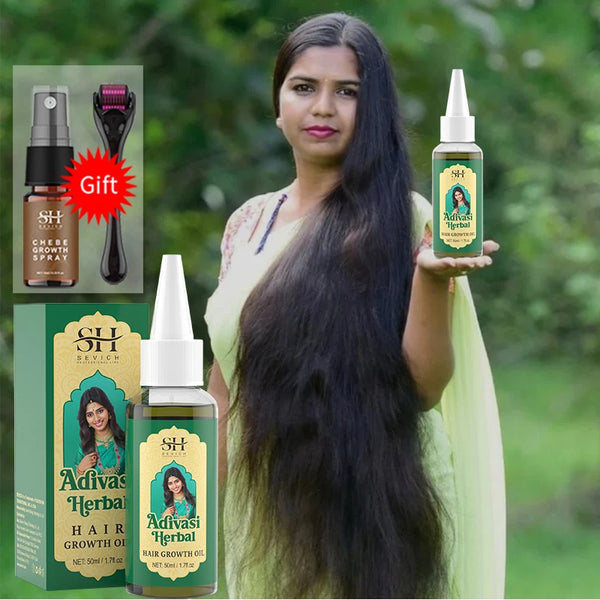 50ml Original India Oil Adivasi Herbal Hair Oil Rosemary Hair Growth Oil For Men Ayurvedic Anti Hair Loss Regrowth Thicken Oils