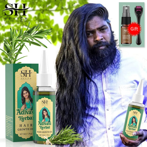 50ml Pure Natural India Hair Oil Ayurvedic Hair Growth Oil Rosemary Hair Growth Oil For Men Hair Regrowth Serum Anti Hair Loss