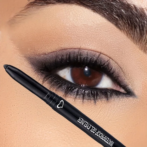 Smooth Waterproof Eyeliner Gel Pencil Blue Brown Eyeliner Soft Easy Wear High Pigment Matte Concealer Pen Lasting Eyes Makeup