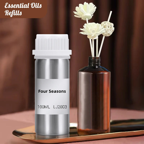 100ML Perfume Oil Hotel Essential Oil Electric Aroma Diffuser Home Fragrances Air Purifier Essential Oil Refil