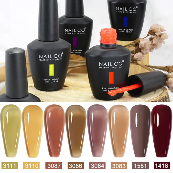 NAILCO Winter Color Gel Nail Polish Vernis Semi Permanent UV