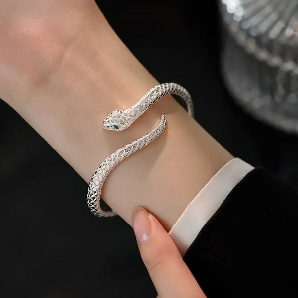 Snake Shape Bracelet  Birthday Party Gift Beautiful Jewelry for Woman