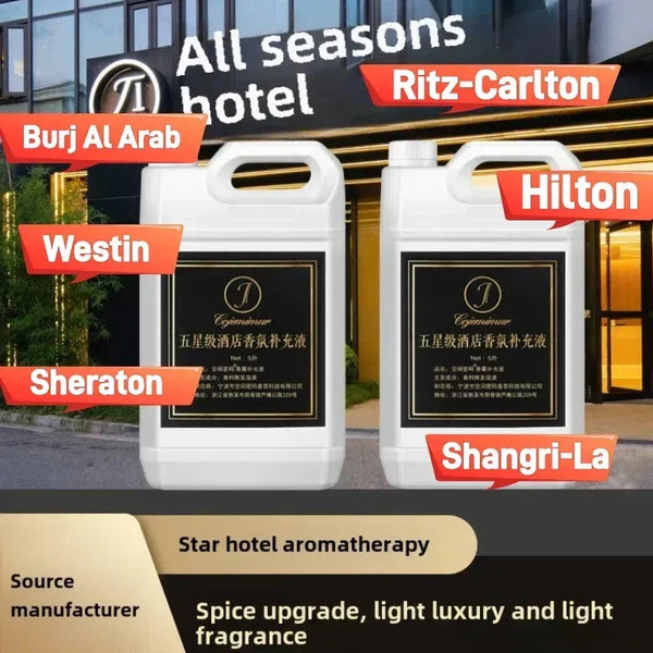 1000ml 5-star Hotel Aromatherapy Essential Oil  Hilton Ritz-Carlton Burj Al Arab Fragrance Diffuser Indoor Toilet Deodorization