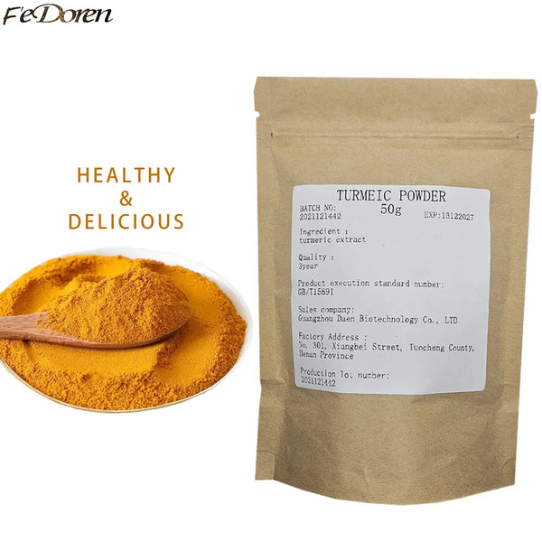 200g Pure Organic Turmeric Powder Healthy Turmeric Curcumin Root Curcuma Longa DIY Face Mask Homemade