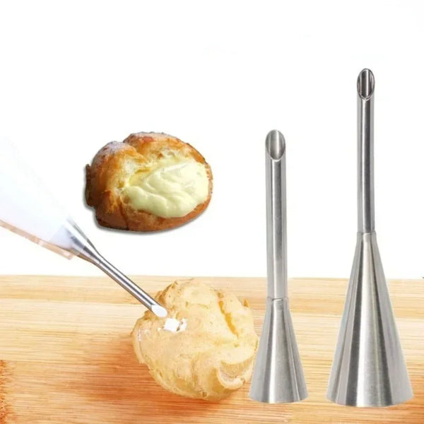 Delysia King  2pcs Puff nozzle DIY baking tool