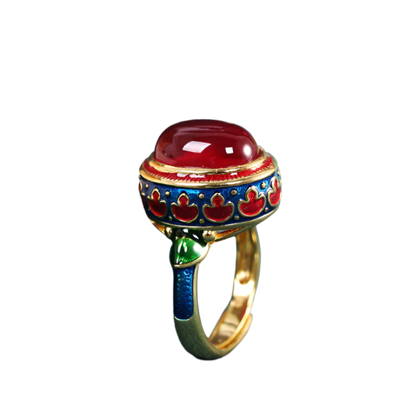 rings for women flower style light luxury Wedding jewelry